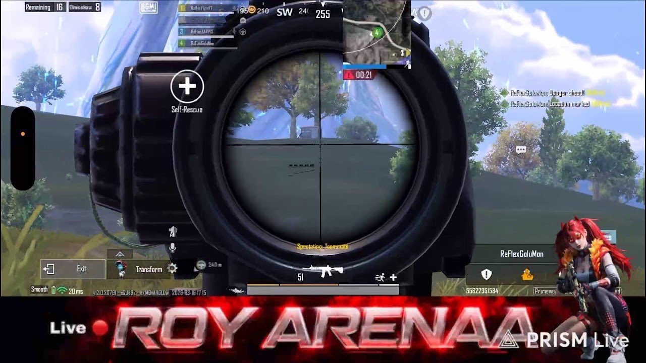 Conqueror lobby Rush game Play | #Royalpassgiveaway | Live with ROY