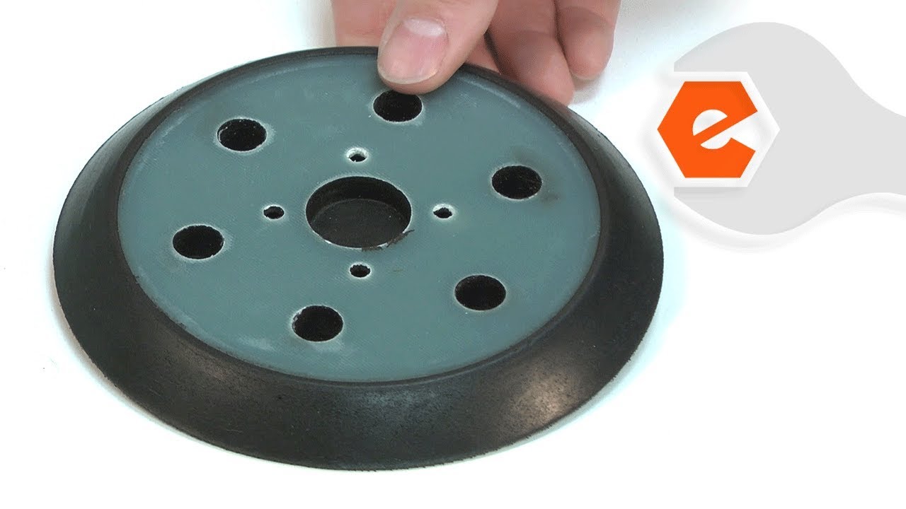 Sander Repair - Replacing the Backing Pad (Ridgid Part # 305189001)