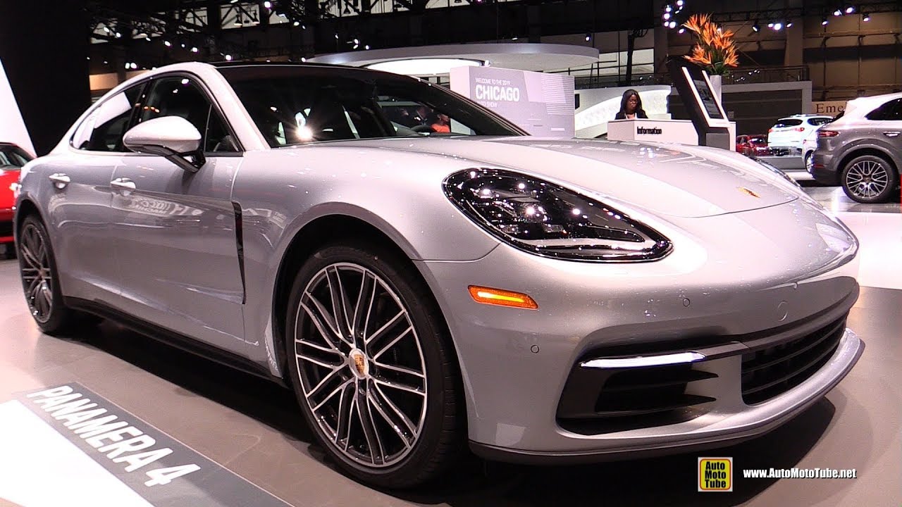 2019 Porsche Panamera 4 - Exterior and Interior Walkaround - 2019 Chicago Auto Show