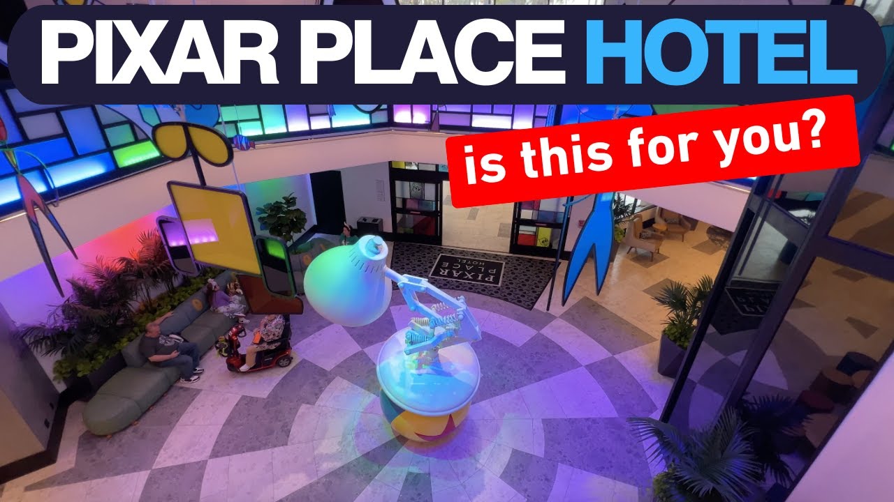 Discover the REIMAGINED Pixar Place Hotel at Disneyland