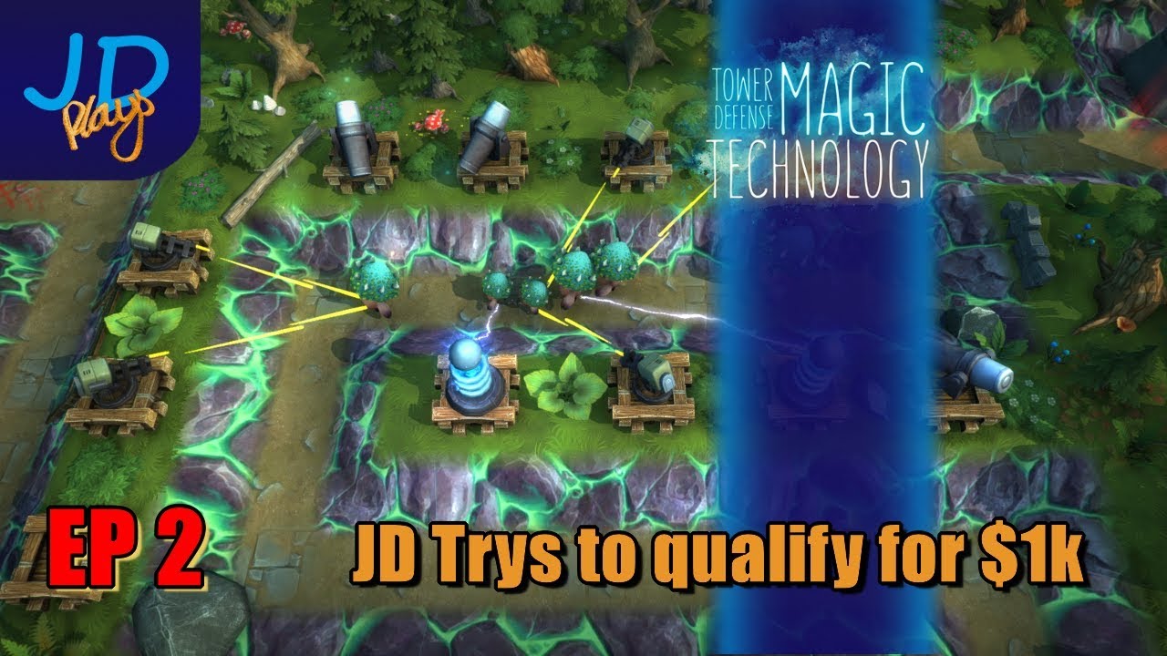 Magic Technology Tower Defence - JD Trys to qualify for $1K