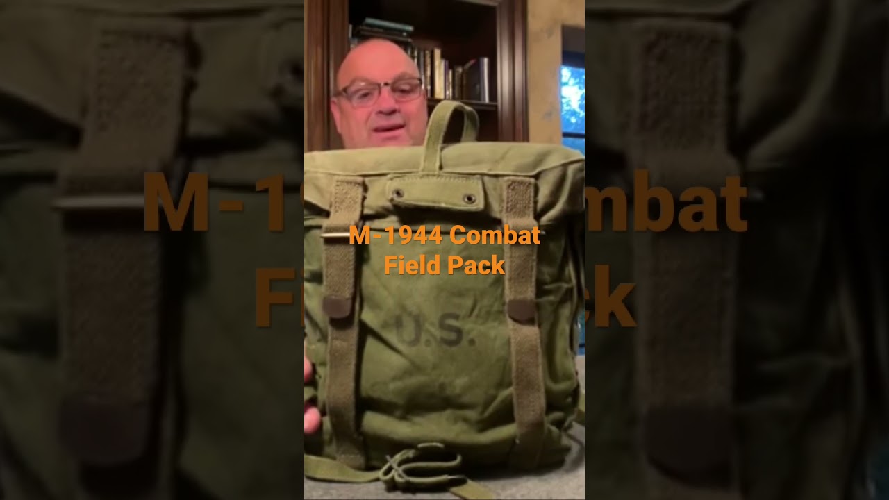 M-1944 Combat field Pack #WW2 #Shorts