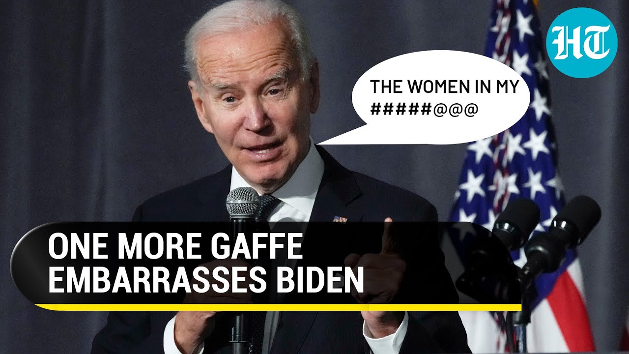'Half the woman in my admin...': Biden gaffe goes viral; Gets brutally trolled | Watch