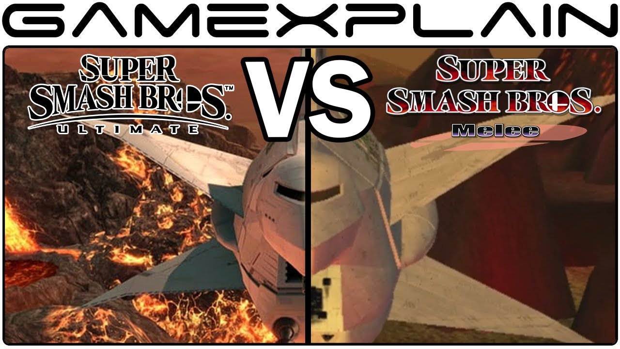 Super Smash Bros. Ultimate Graphics Comparison: Switch vs. GameCube's Melee (ALL RETURNING STAGES!)
