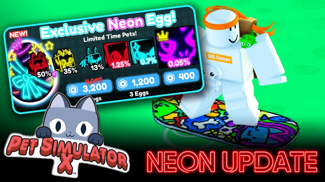 Pet Simulator X (NEW NEON UPDATE!)