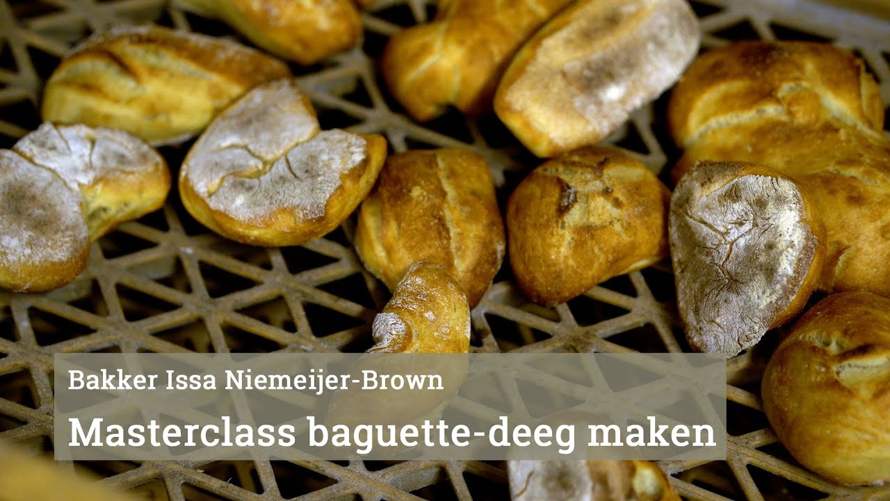 Masterclass baguette-deeg maken & bakken