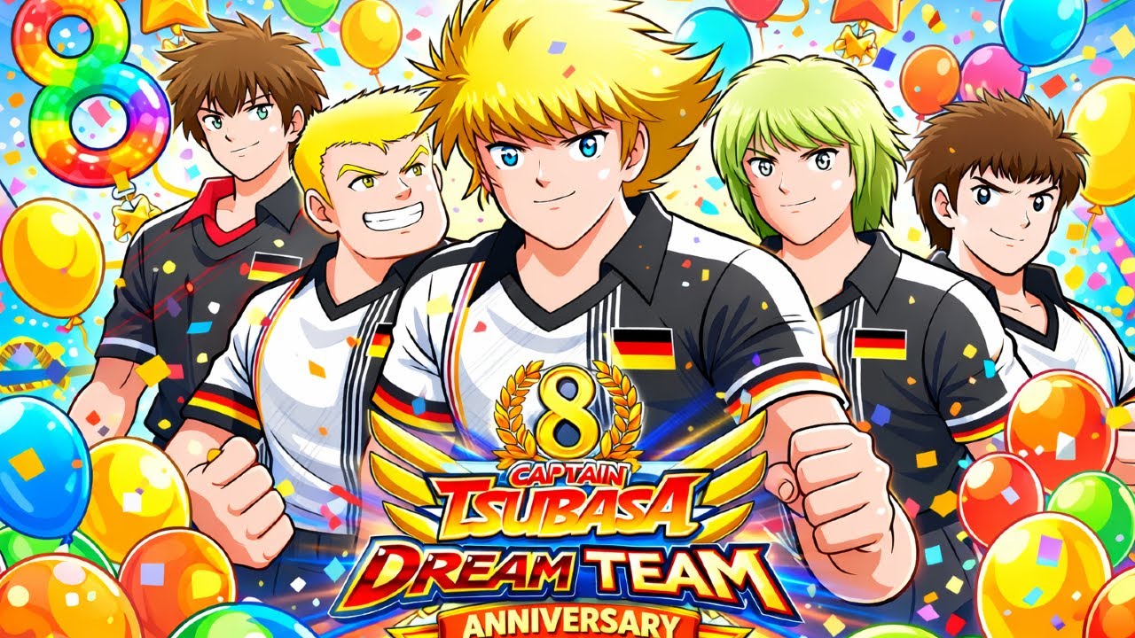 Captain Tsubasa Dream Team Multis Summon En El Aniversario 8