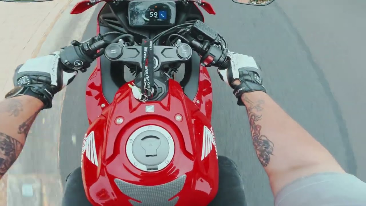 2025 Honda CBR650R Pure Exhaust Sound | DJI Mic 3 & DJI Action Pro 6 (Testing)
