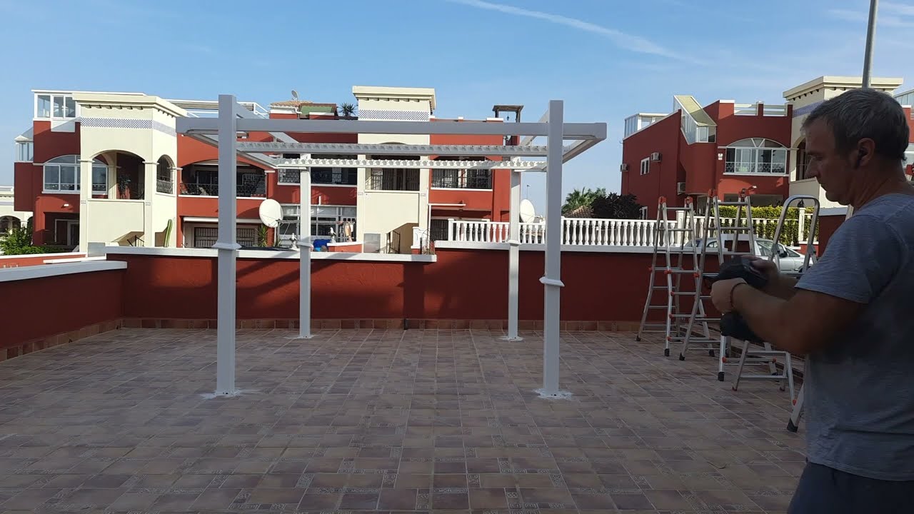 Instalando Pérgola Persea #3