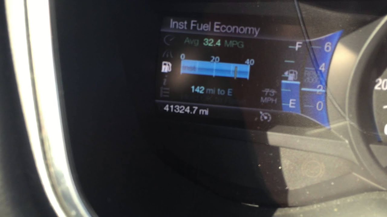 Fuel Economy On 2013 Ford Fusion Titanium