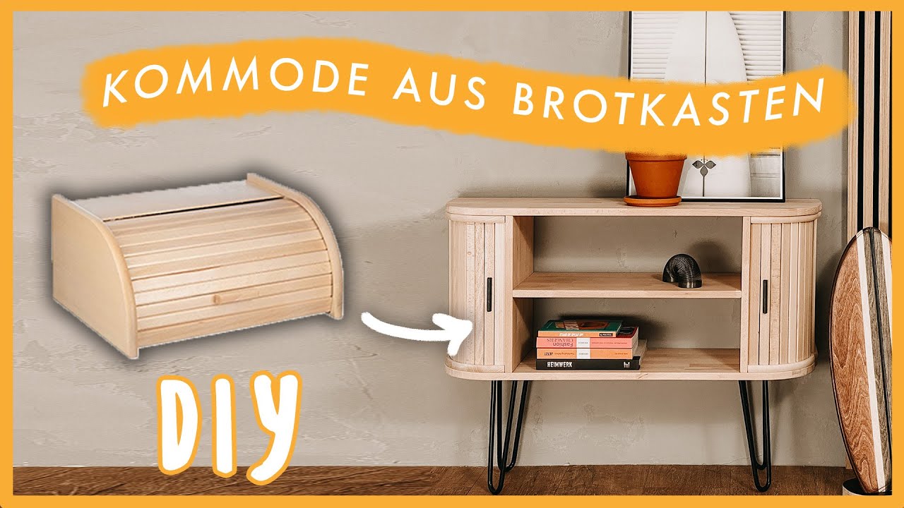 Trend DIY Hack - Kommode aus Brotkasten selber bauen | EASY ALEX