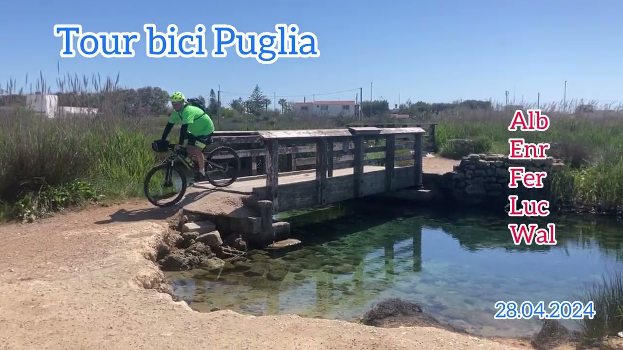 🚲tour Puglia-7  da Lecce Brindisi Ostuni Alberobello cicloturismo