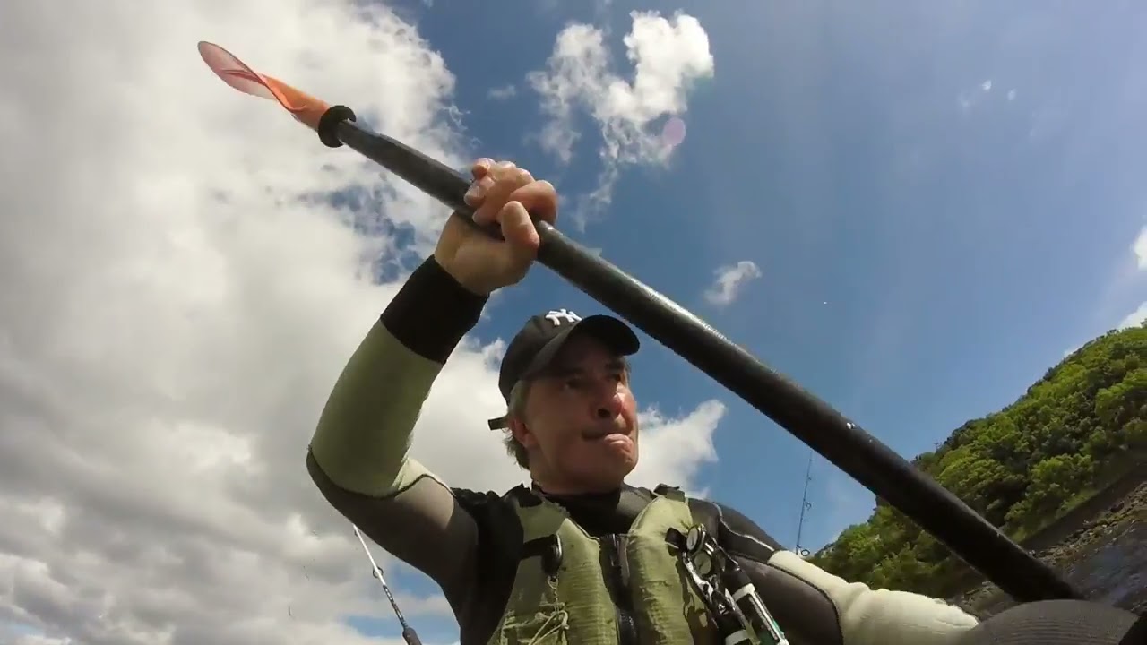Kayak fishing the Clyde Estuary