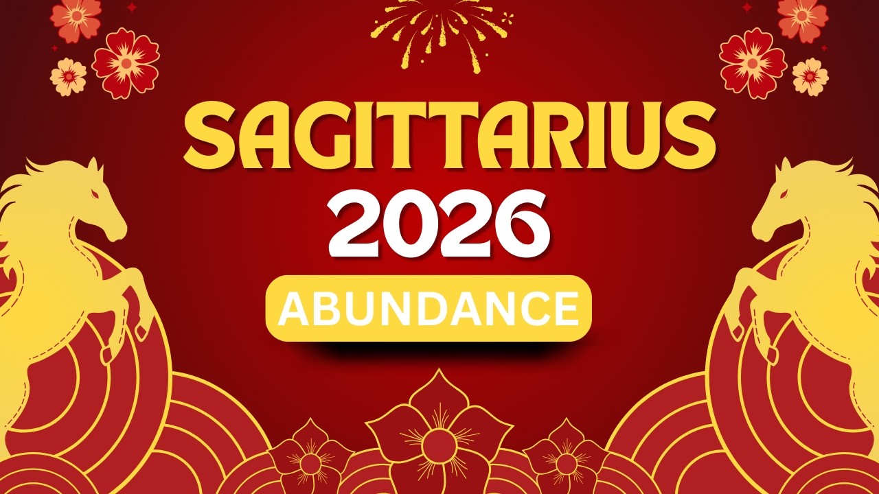 Sagittarius~You Are Abundant in 2026!