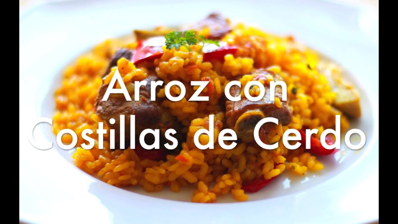 Arroz con costillas de cerdo - Recetas de cocina ✅