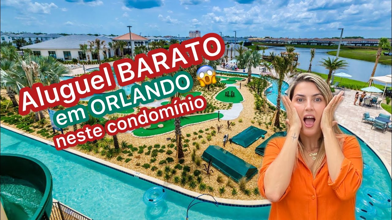 CASA DE TEMPORADA nesse paraíso com aluguel BARATO em ORLANDO