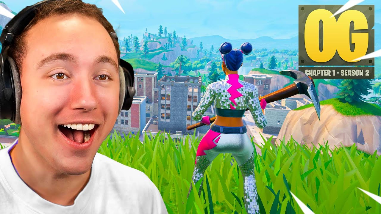 EERSTE POTJE in SEASON 2 (OG FORTNITE)