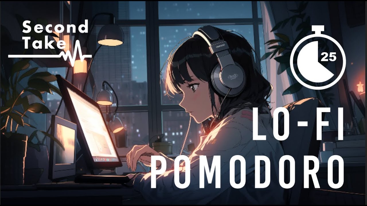 【лоу-фай | Pomodoro】 — Техника Pomodoro, позволяющая естественным образом сосредоточиться на учебе