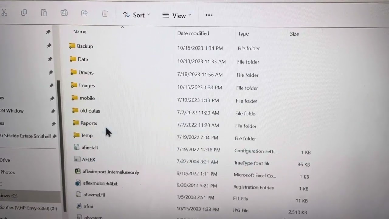 Auction Flex FYI Video:  Deleting Photos & Files on C Drive (space saving)
