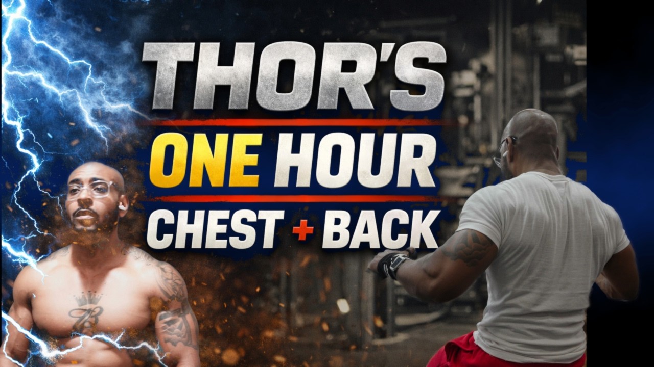 Chris Hemsworth’s Thor Workout… In ONE Hour (Chest + Back) - #fitness #motivation
