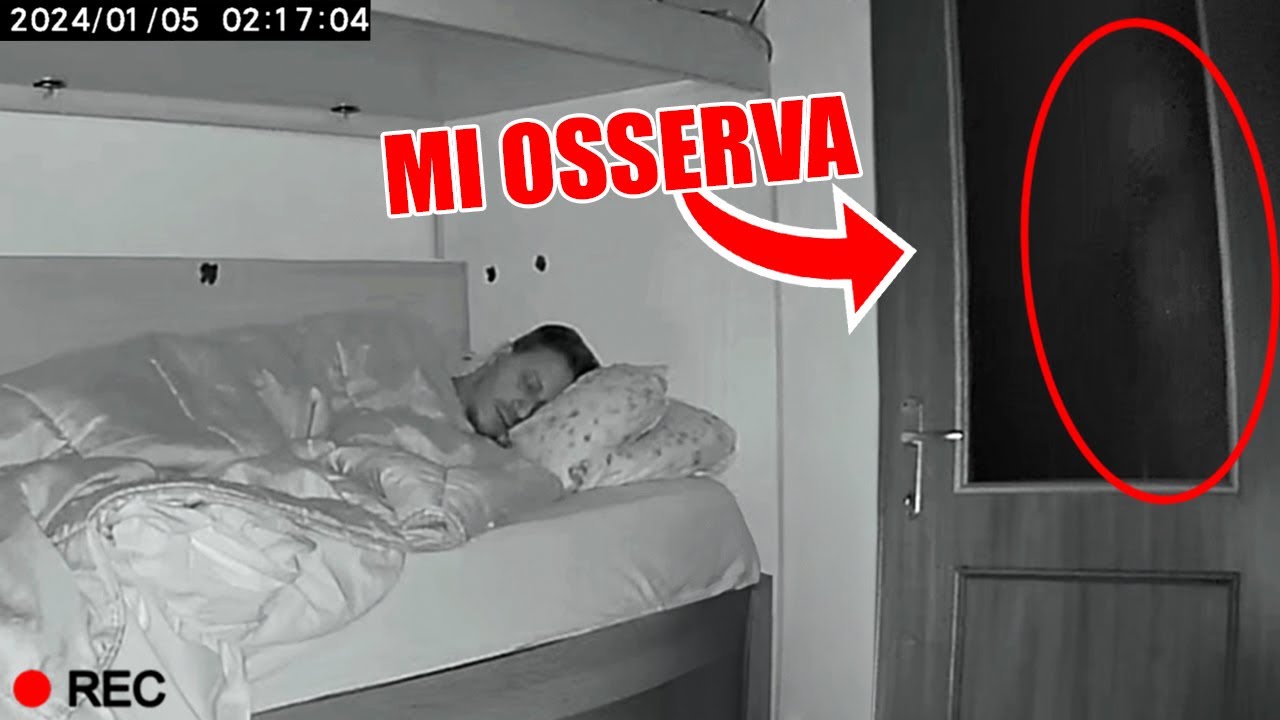 RIPRENDO QUALCOSA DI PARANORMALE MENTRE DORMO