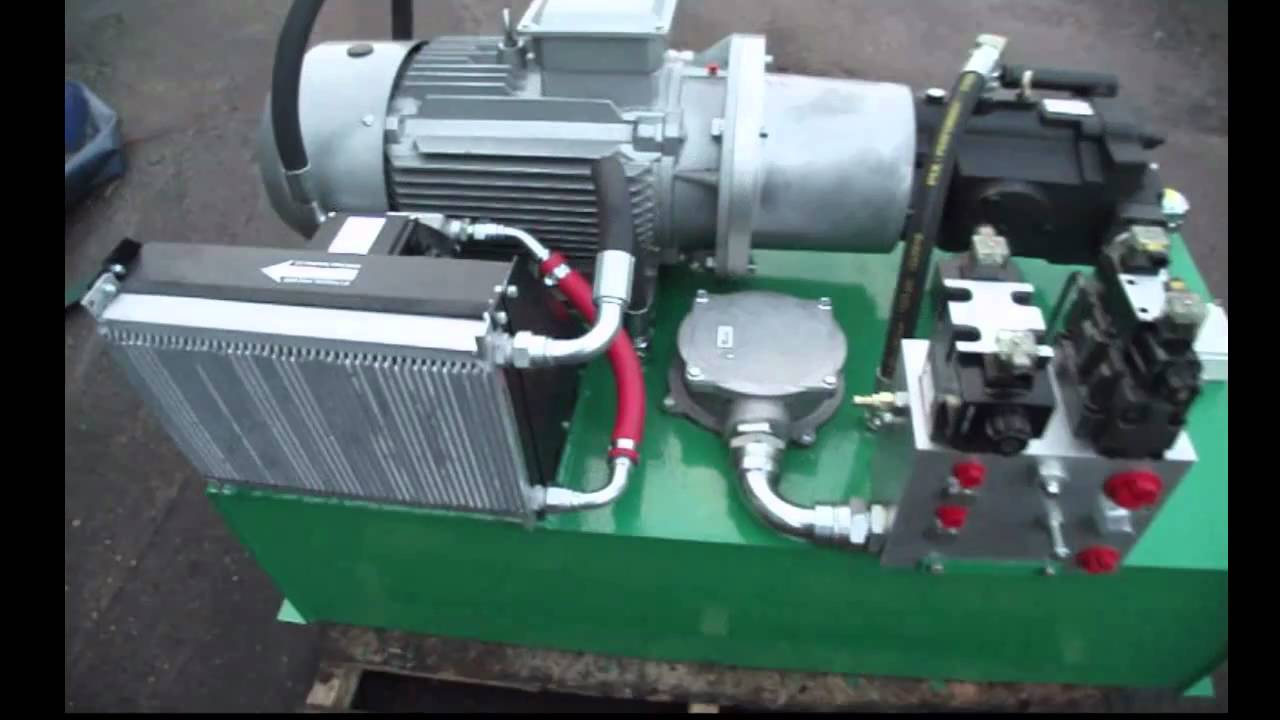 HORIZONTAL BALER 15KW HYDRAULIC POWERPACK