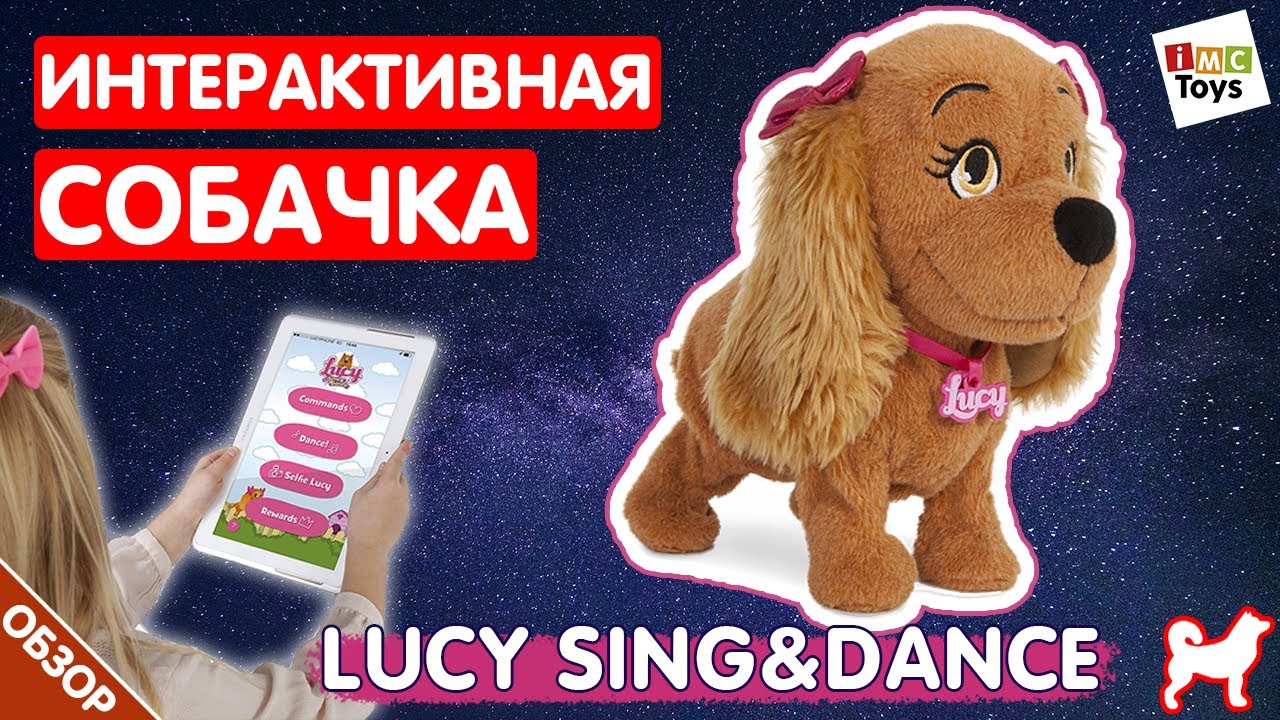 Интерактивная собака Lucy Sing&Dance. О таком щенке мечтает любая девочка! Обзор игрушки.