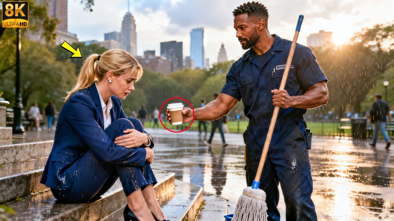 The Billionaire Lost Everything, Until A Black Single Dad Janitor Changed Her Life In Seconds
