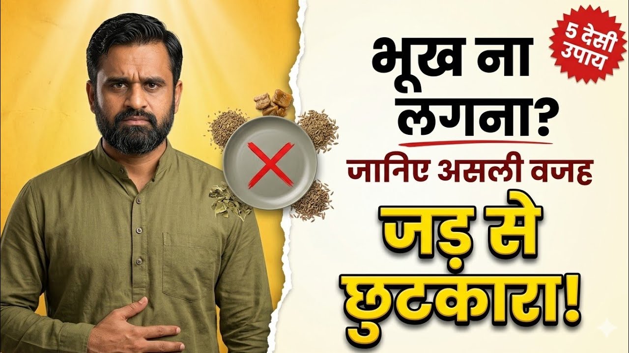 भूख बढ़ाने के लिए असरदार घरेलू उपाय | How to Increase Appetite in Hindi.. Dr.Robin Sharma