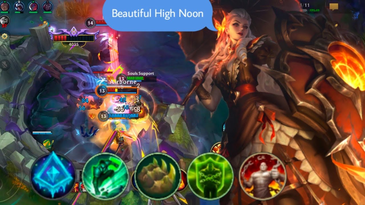 High Noon Leona Hit diff / Leona Gameplay S12