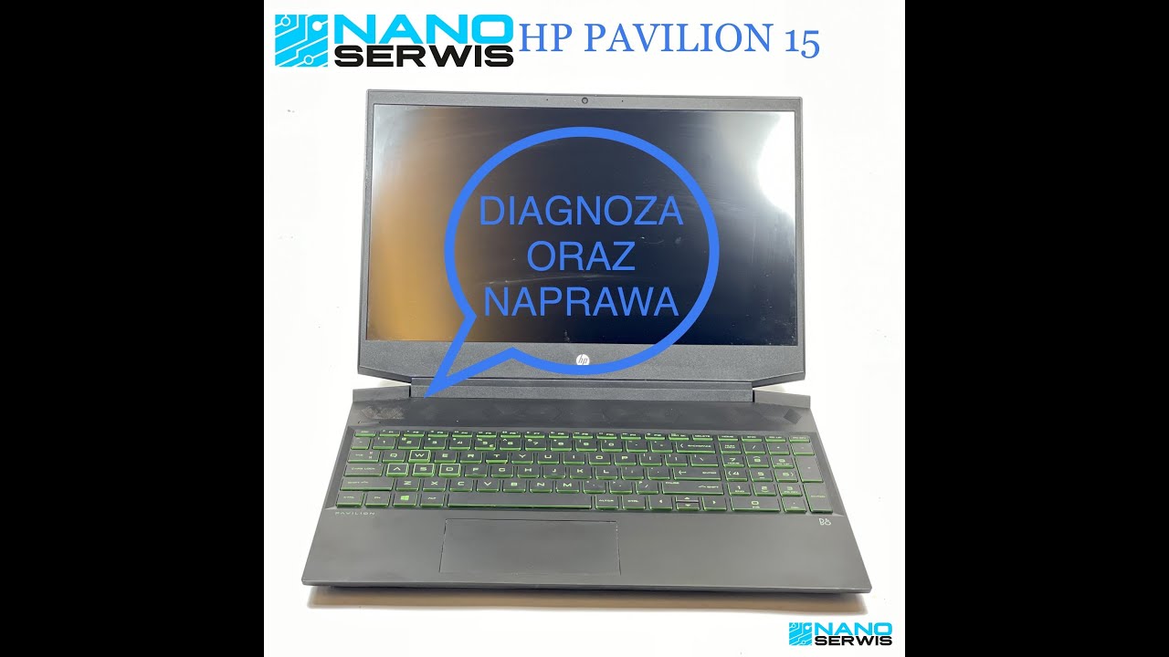 HP PAVILION 15  Diagnoza oraz naprawa
