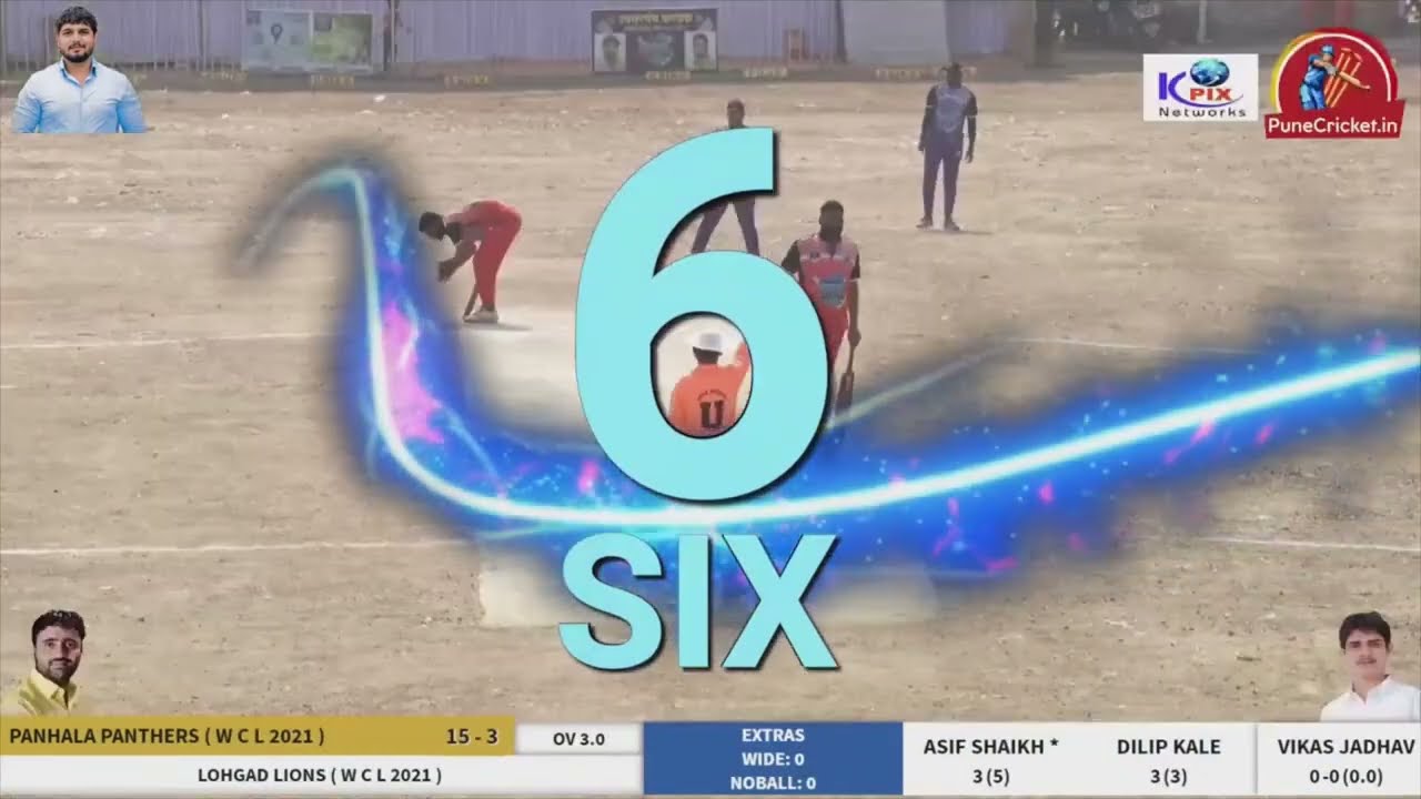 Asif Shaikh  Batting in WCL 2021 |  126 Runs In Just  38 Balls