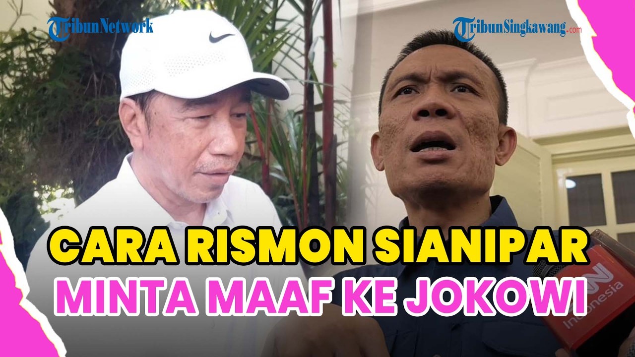®️🔴 UPDATE❗RISMON SIANIPAR MINTA MAAF KE JOKOWI, BERBALIK ARAH SOAL TUDUHAN IJAZAH PALSU