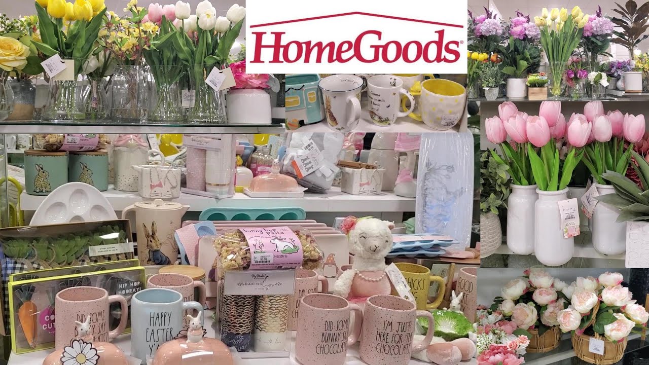Shop With Me 2022 | Easter Decor 2022*HomeGoods 2022| HomeGoods Easter Shopping 2022