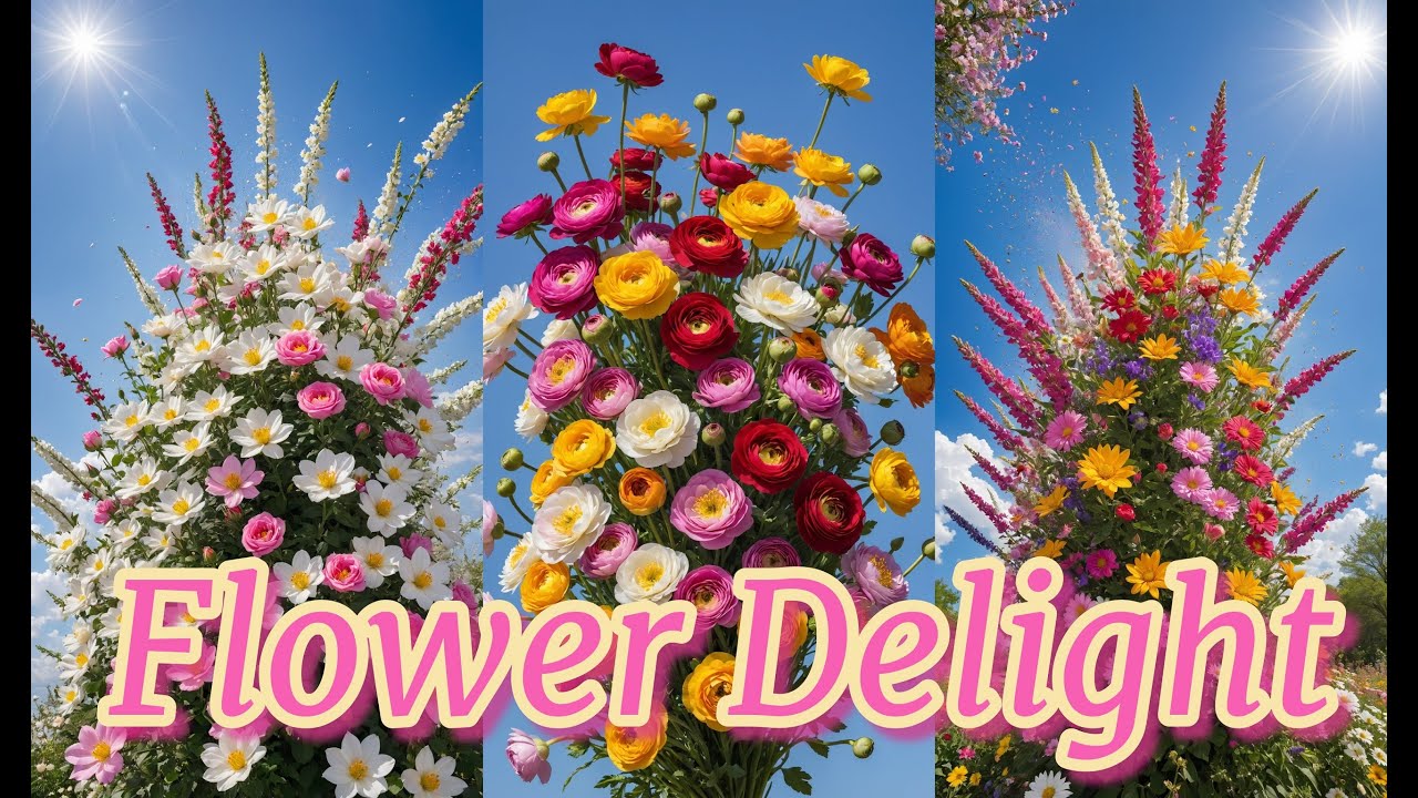 Flower Delight AI Art #stablediffusion #ai #art #flower #delight
