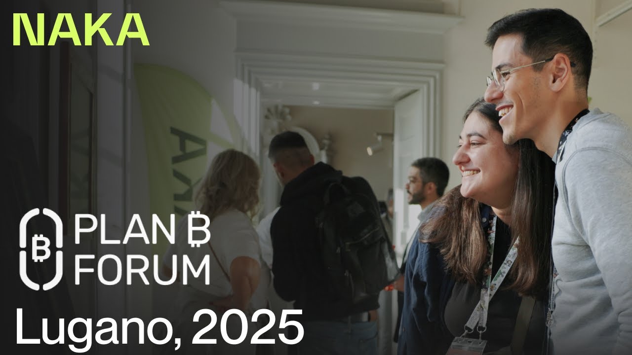 Plan ₿ Forum Lugano 2025 | Unveiling the NAKA+ Visa Platinum Card