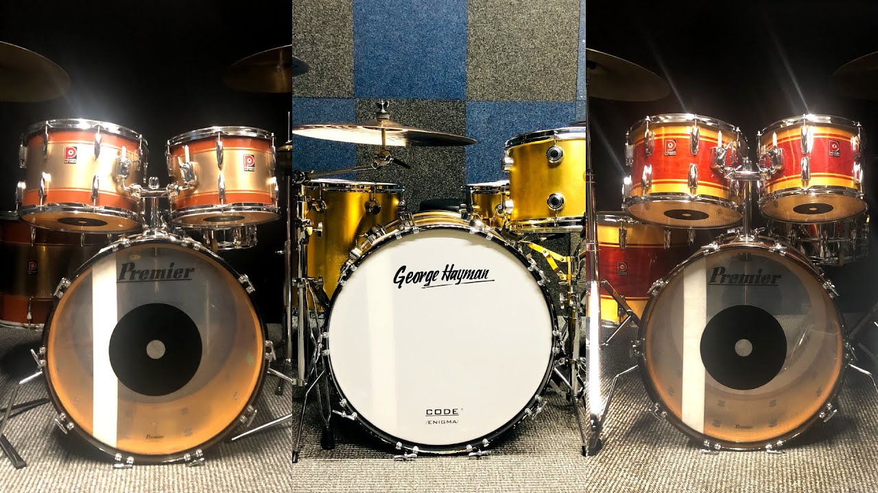 Adam's Drum Room Episode 2 - The GREAT British Kits: George Hayman and Premier Soundwave Mk1 & Mk2