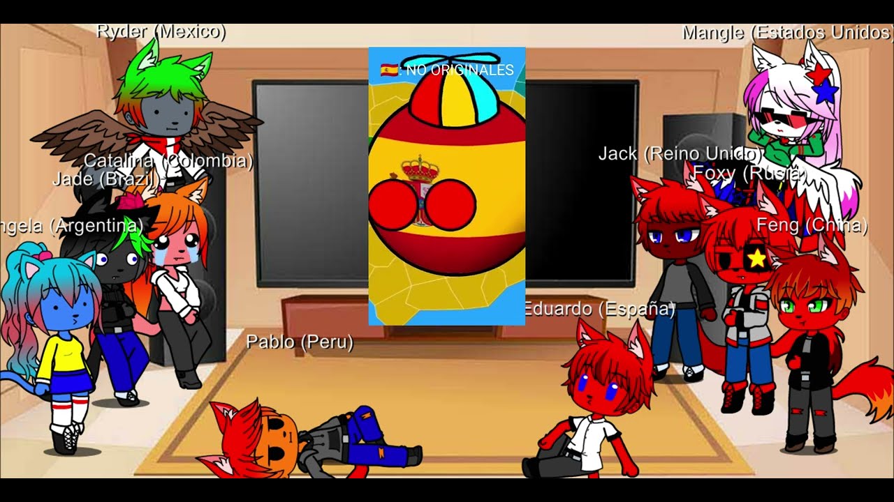 Paises reaccionan a: Humor de paises N°6 // Credito a: countryballs España