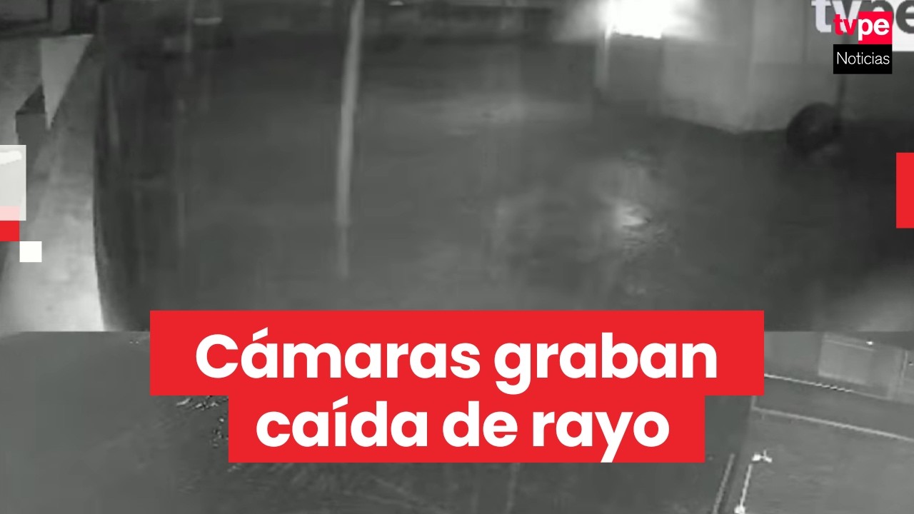 Arequipa: rayo cae cerca de vivienda en Socabaya y alarma a vecinos