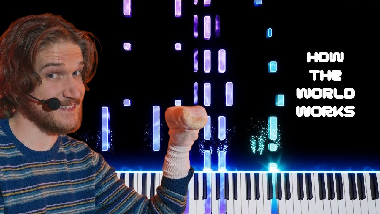 How the World Works - Piano Tutorial - Bo Burnham (From 