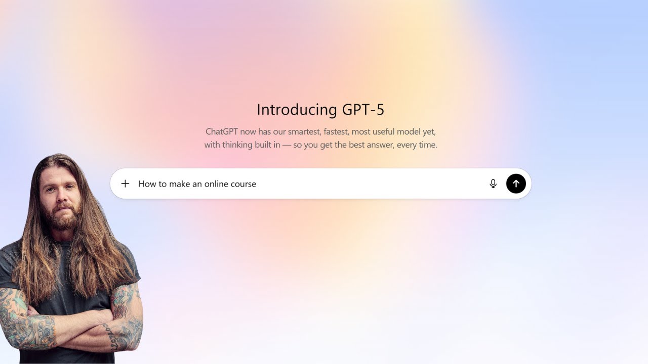 ChatGPT5 Just Changed Online Courses Forever