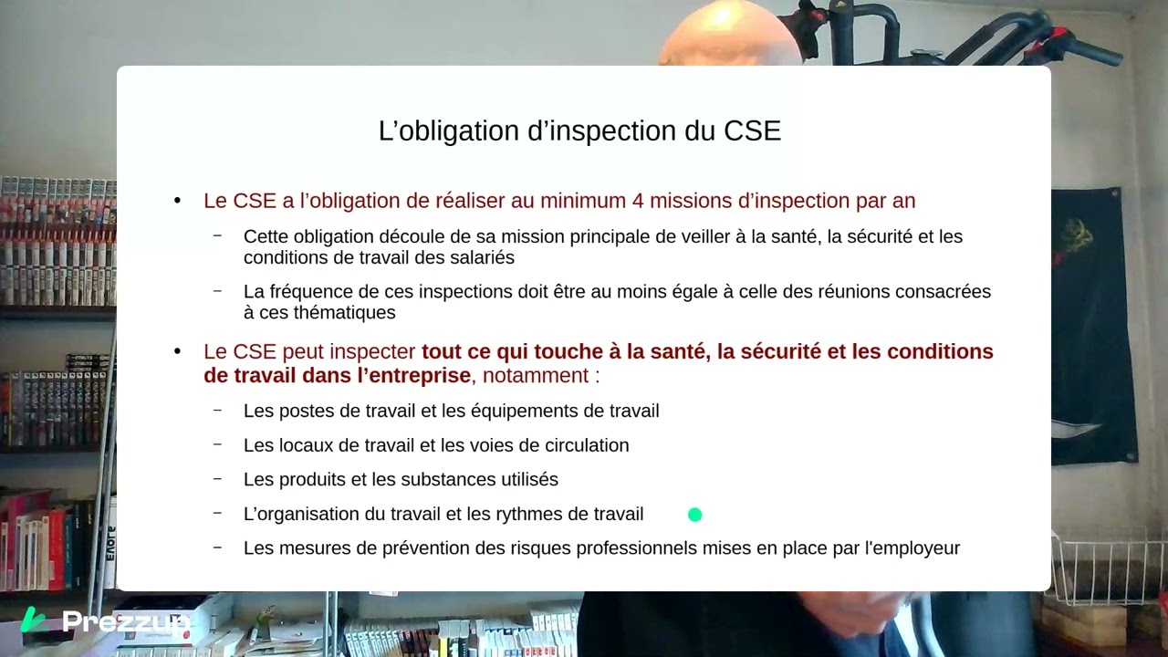 Les missions d'inspection