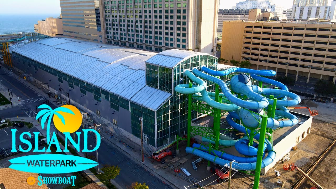 Showboat's Island Waterpark Construction Update - Atlantic City