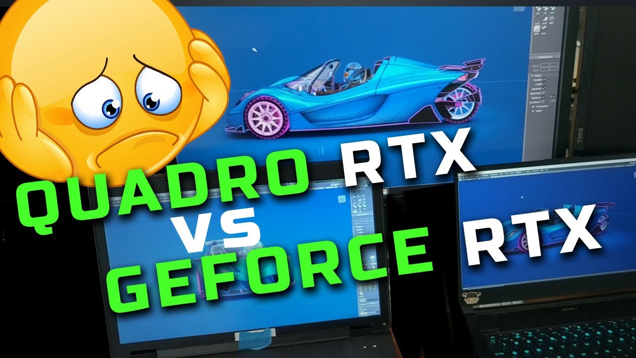 Nvidia QUADRO vs GEFORCE for CAD Design-PREVIEW Benchmark