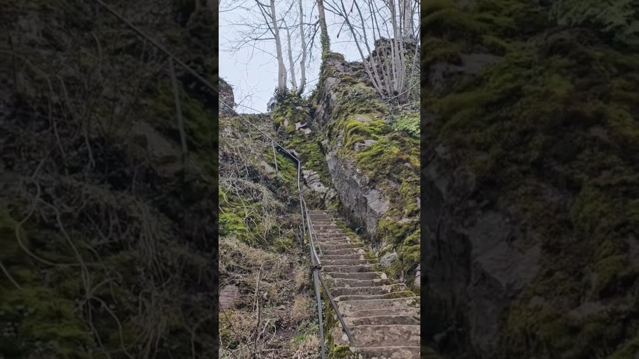Nideck ruine du ch&acirc;teau