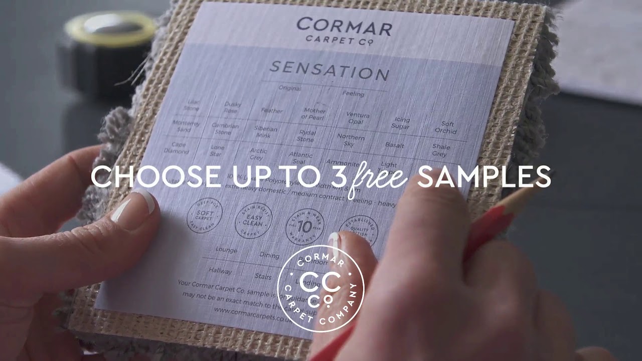 Cormar Carpet Company | Choose up to 3 free samples