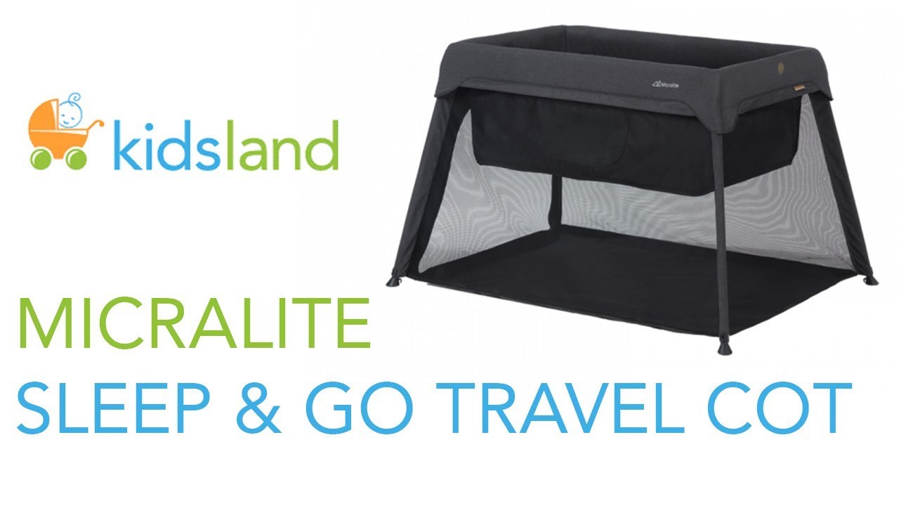 Micralite Sleep & Go Travel Cot // Introduction by Kidsland
