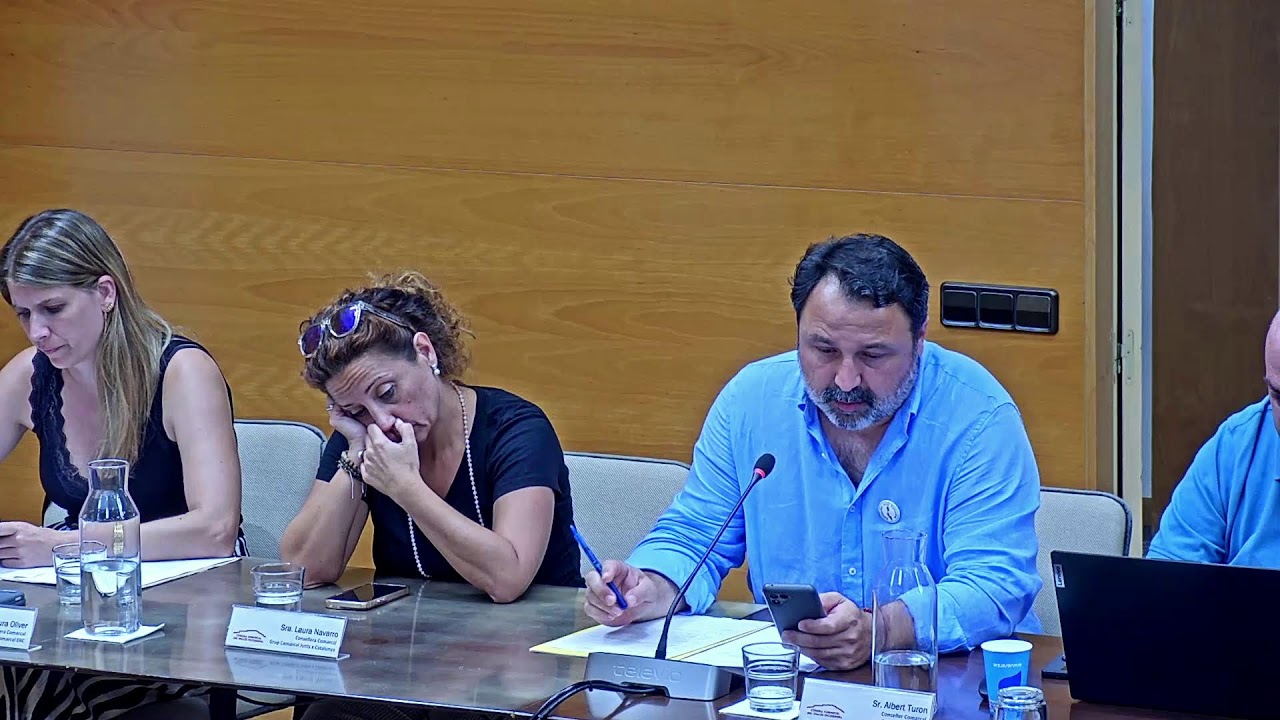 Ple  del Consell Comarcal del Vallès Occidental 17 de juliol
