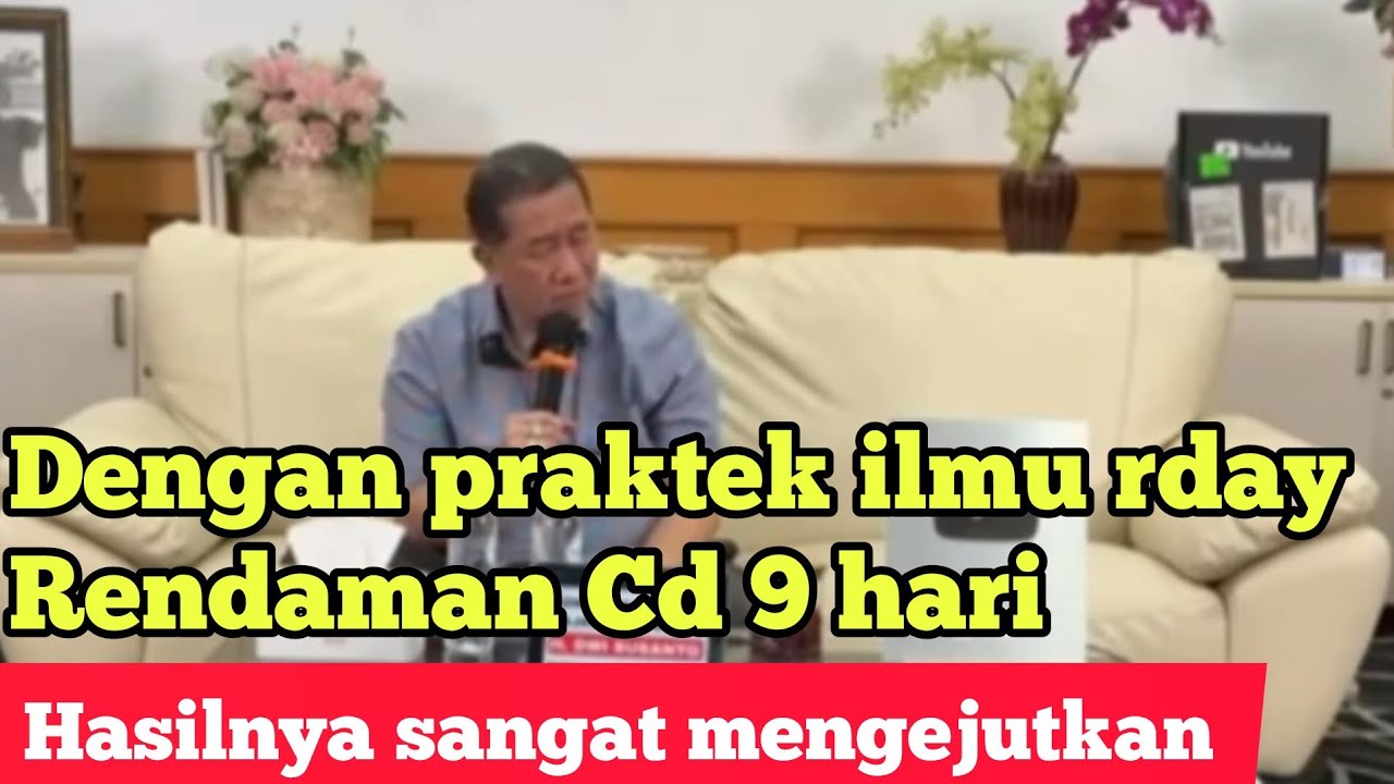 Baca Alhamdulillah 99X Dan Praktek Ilmu Rday Rendaman CD 9 hari Wow Hasilnya...