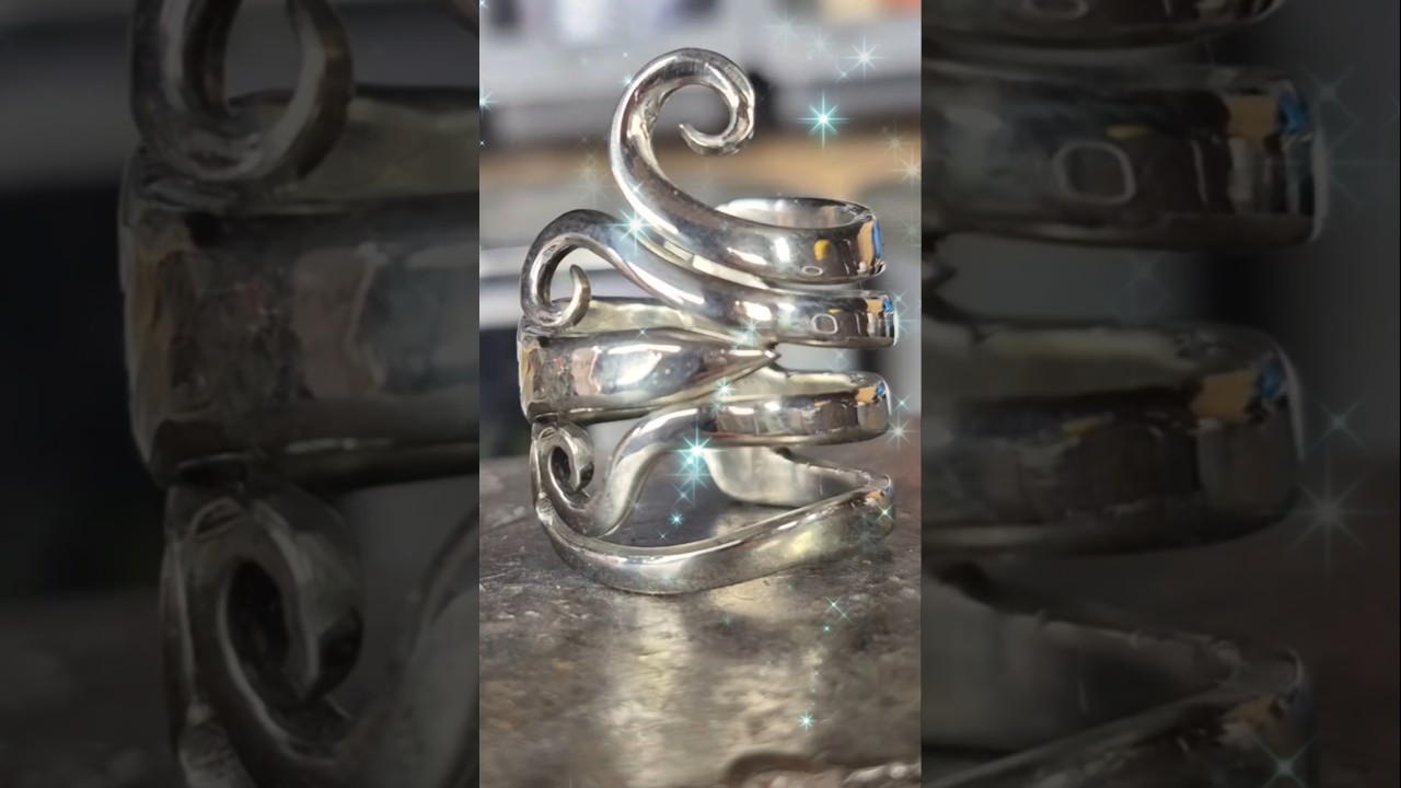 Fork ring being made ✨️Vinted: tm_crafter